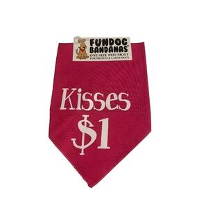 Fun Dog  Bandana Size Medium/Large